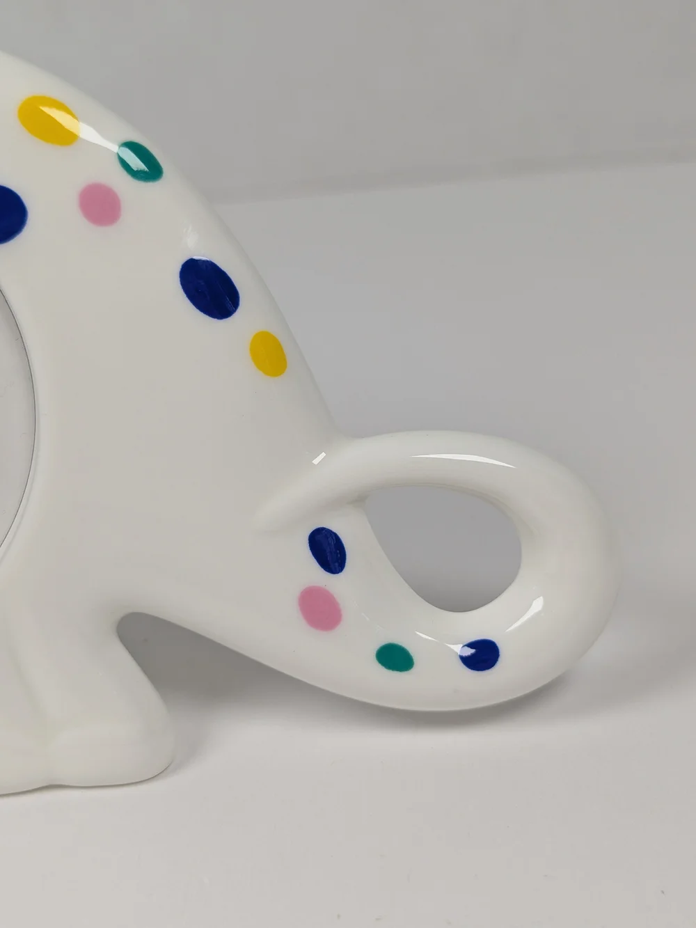 Mikasa Bone China Dino's Pal B2191 Dinosaur Picture Frame Polka Dot Japan